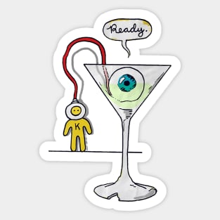 Martini Sticker